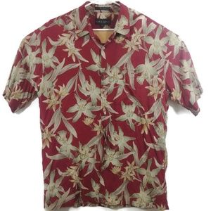 Croft Barrow Mens Hawaiian Tropical Shirt